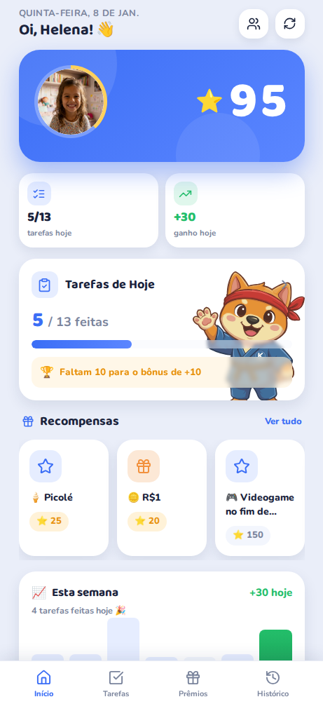 Kipup child profile